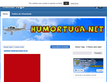 Tablet Screenshot of humortuga.net